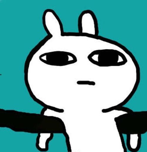 兔兔吃瓜表情包,萌态可掬，笑点满满