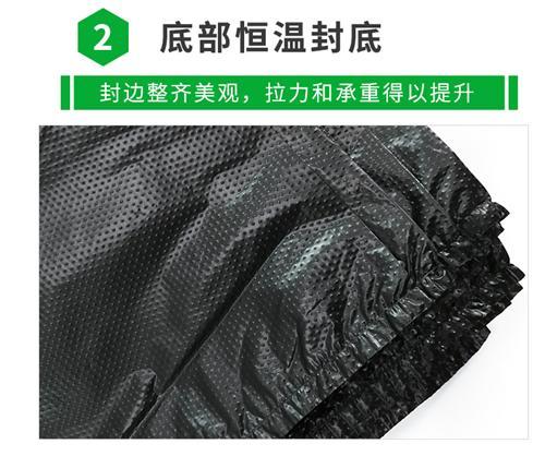 网红黑色塑料垃圾袋图片,环保与时尚的完美融合